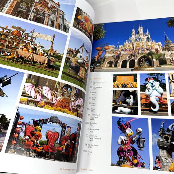 Holiday Magic at the Disney Parks Hardcover Coffee Table Book Travel Vacation - Picture 11 of 12